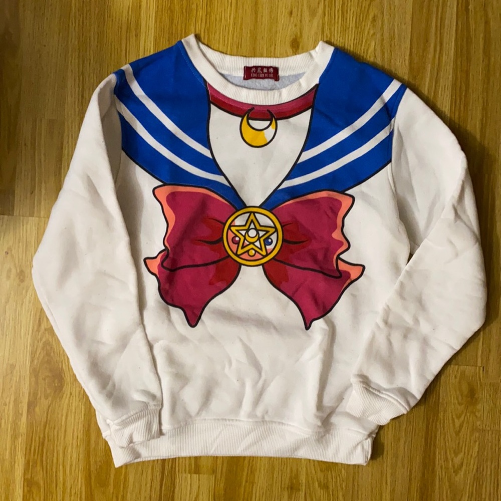 Oversized Sailormoon Sweater